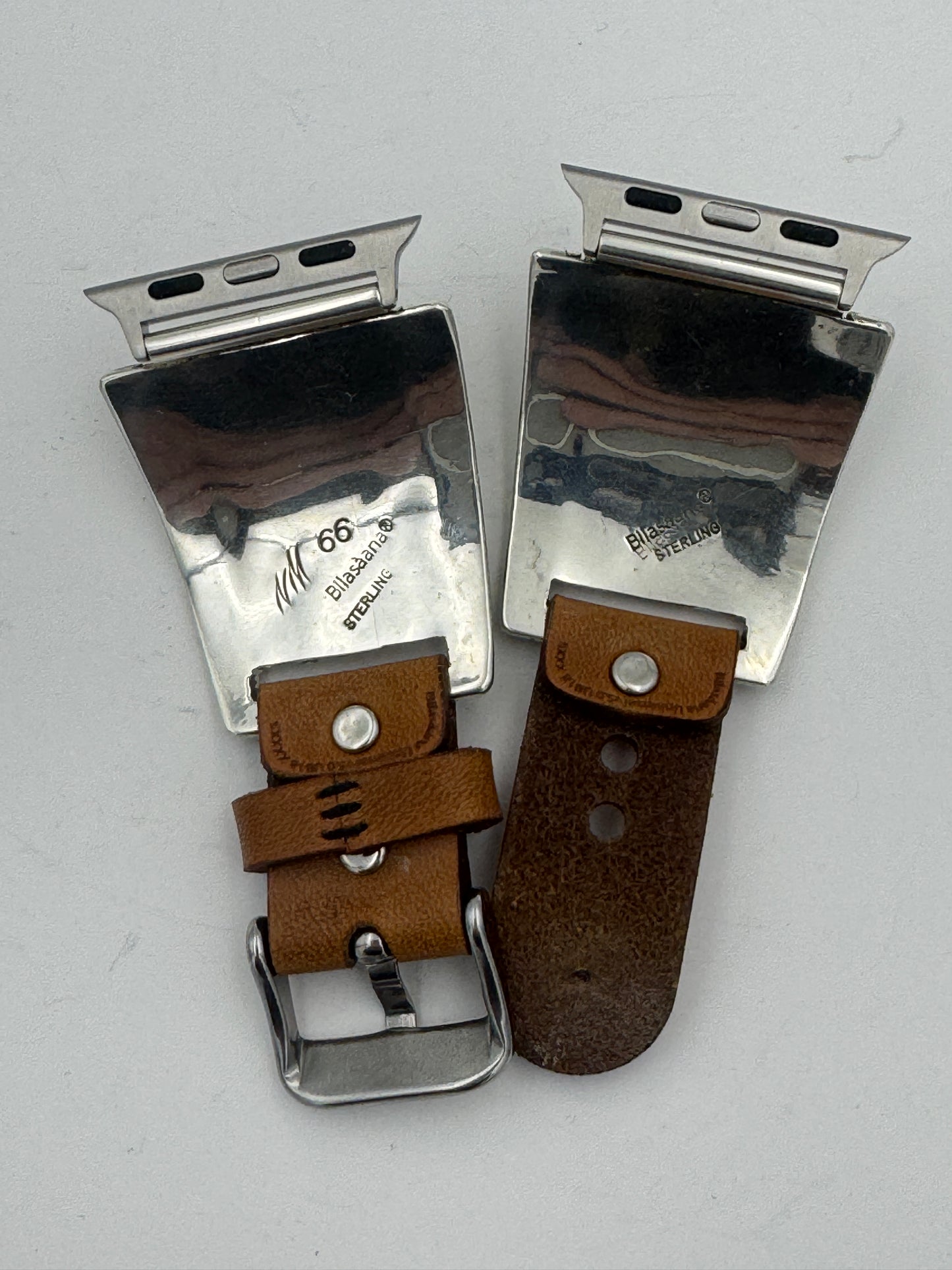 Nelson Morgan 38/40/41mm Ultra Sterling Silver and Campitos Turquoise #66
