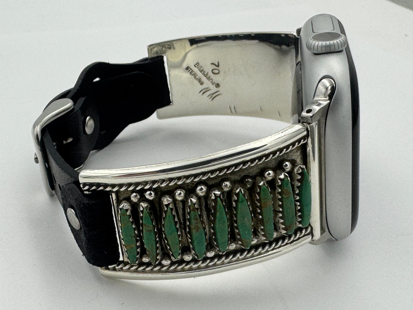 Nelson Morgan 42/44/45mm Unisex Sterling Silver Needle Point #70
