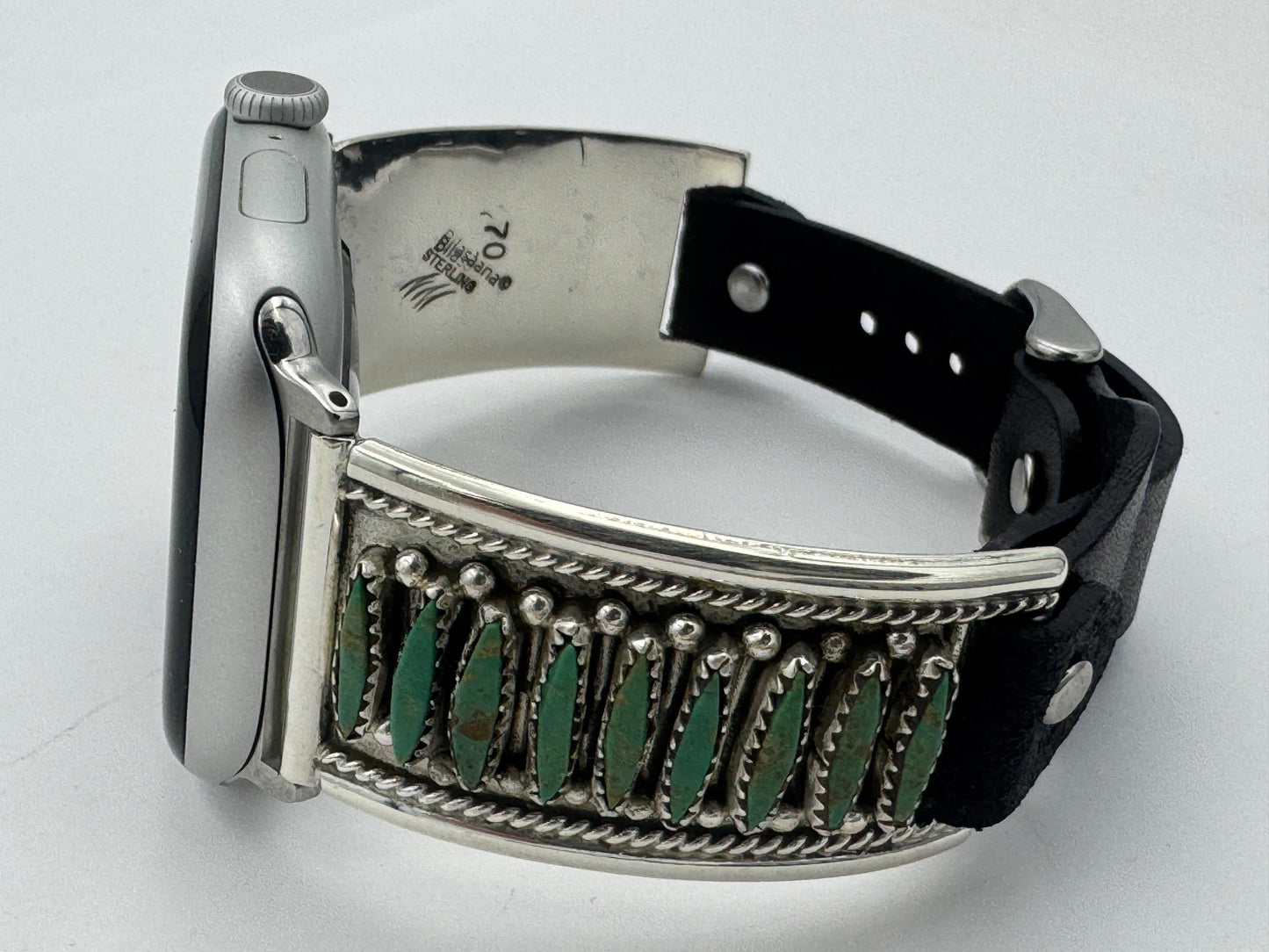 Nelson Morgan 42/44/45mm Unisex Sterling Silver Needle Point #70
