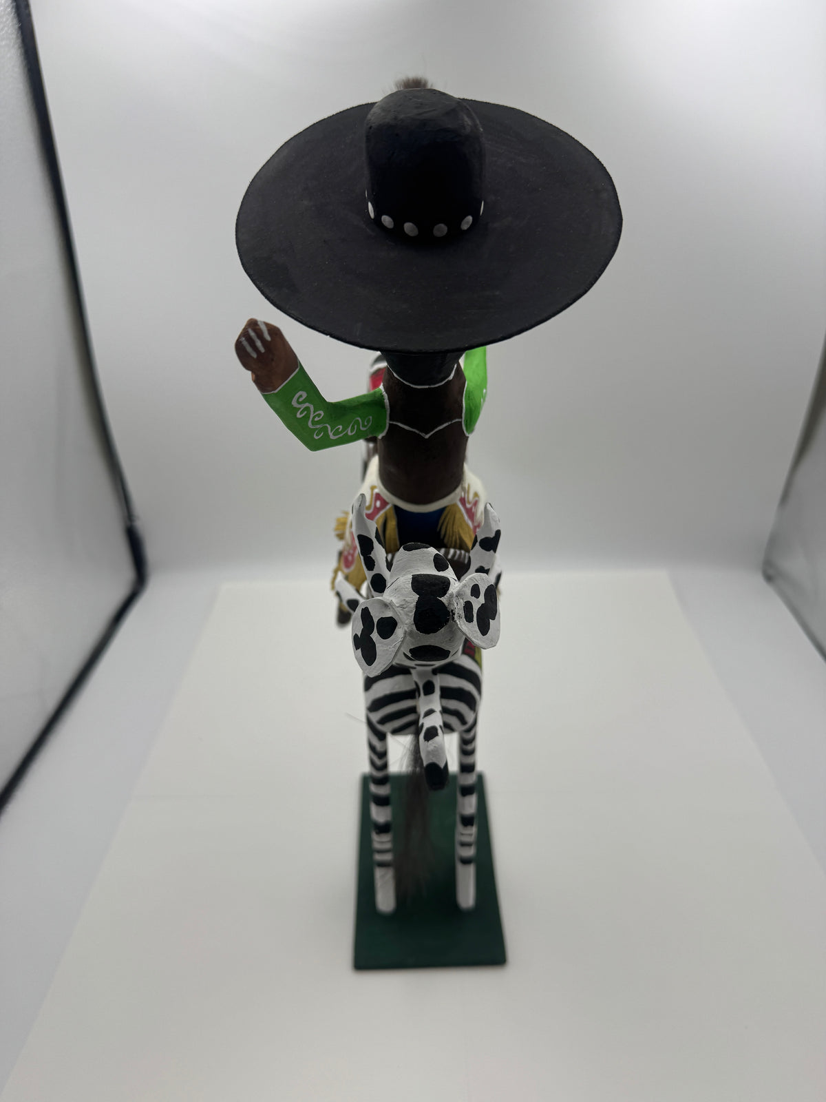 Delbert Buck Cowboy on Zebra #0031
