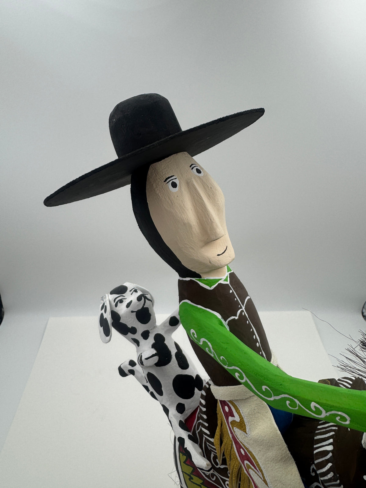 Delbert Buck Cowboy on Zebra #0031