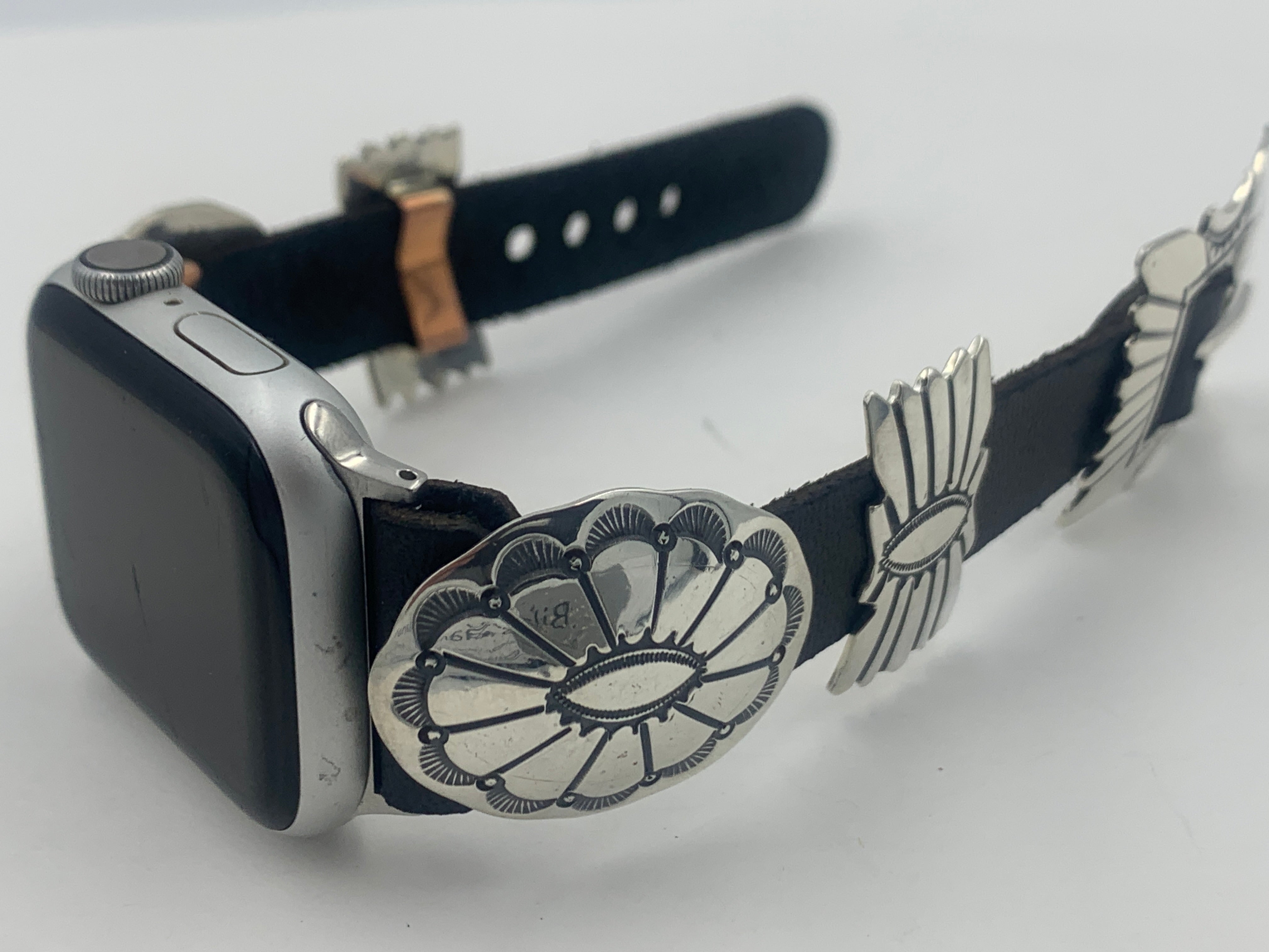 Sterling silver apple outlet watch band