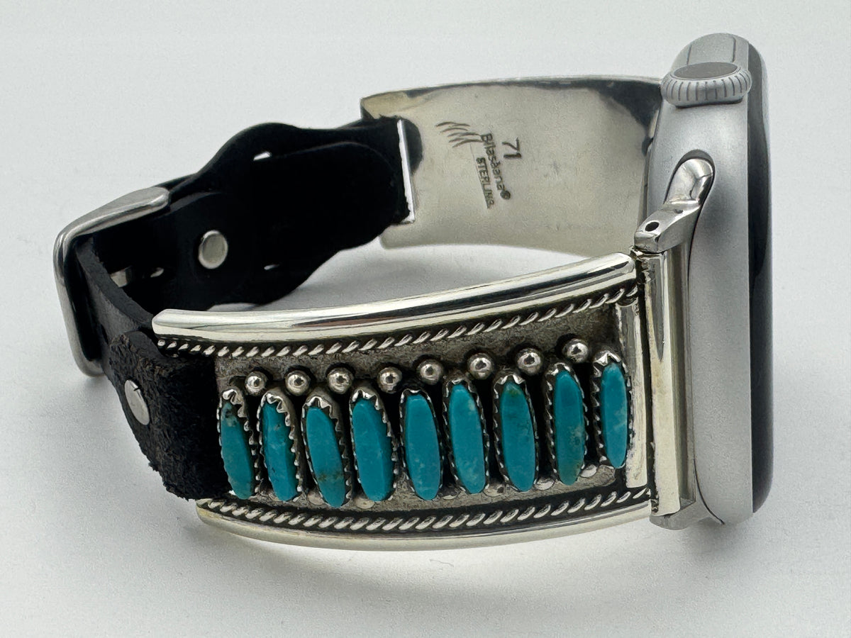 Nelson Morgan 42/44/45mm Unisex Sterling Silver Needle Point #71