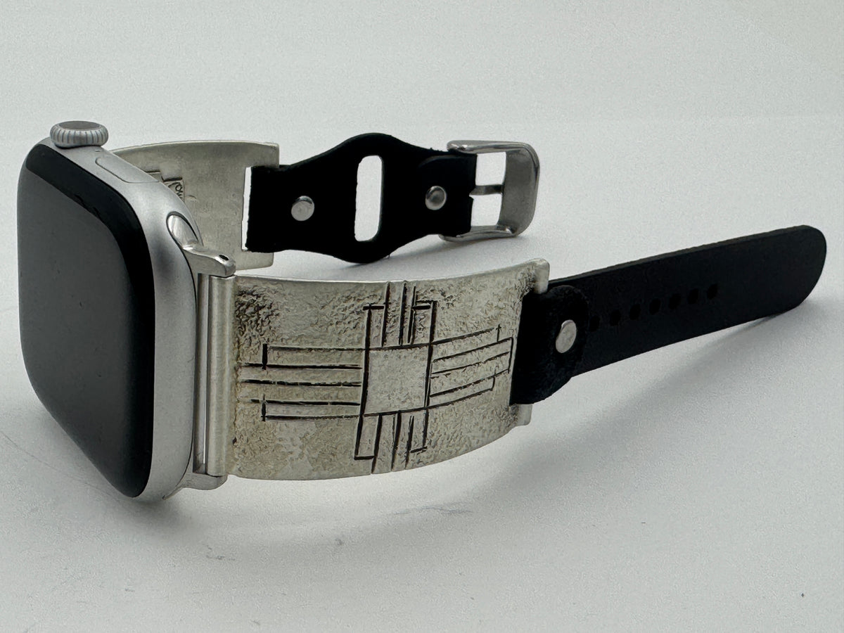 Tony Chino 42/44/45mm Unisex Sterling Silver Zia #62