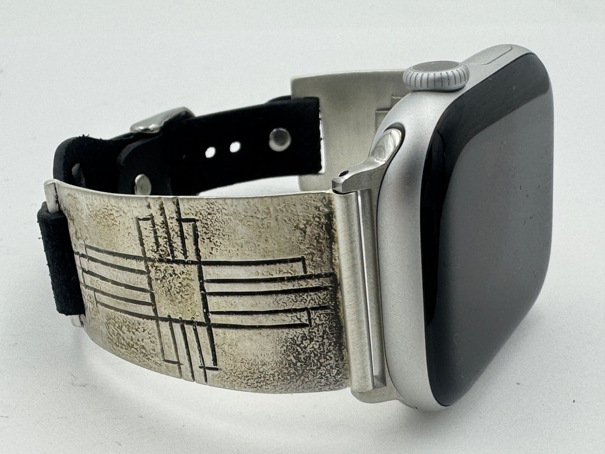 Tony Chino 42/44/45mm Unisex Sterling Silver Zia #62