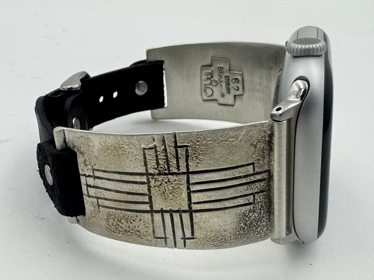Tony Chino 42/44/45mm Unisex Sterling Silver Zia #62