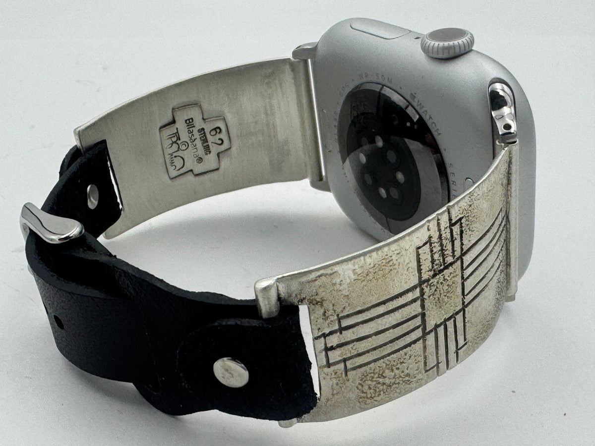 Tony Chino 42/44/45mm Unisex Sterling Silver Zia #62