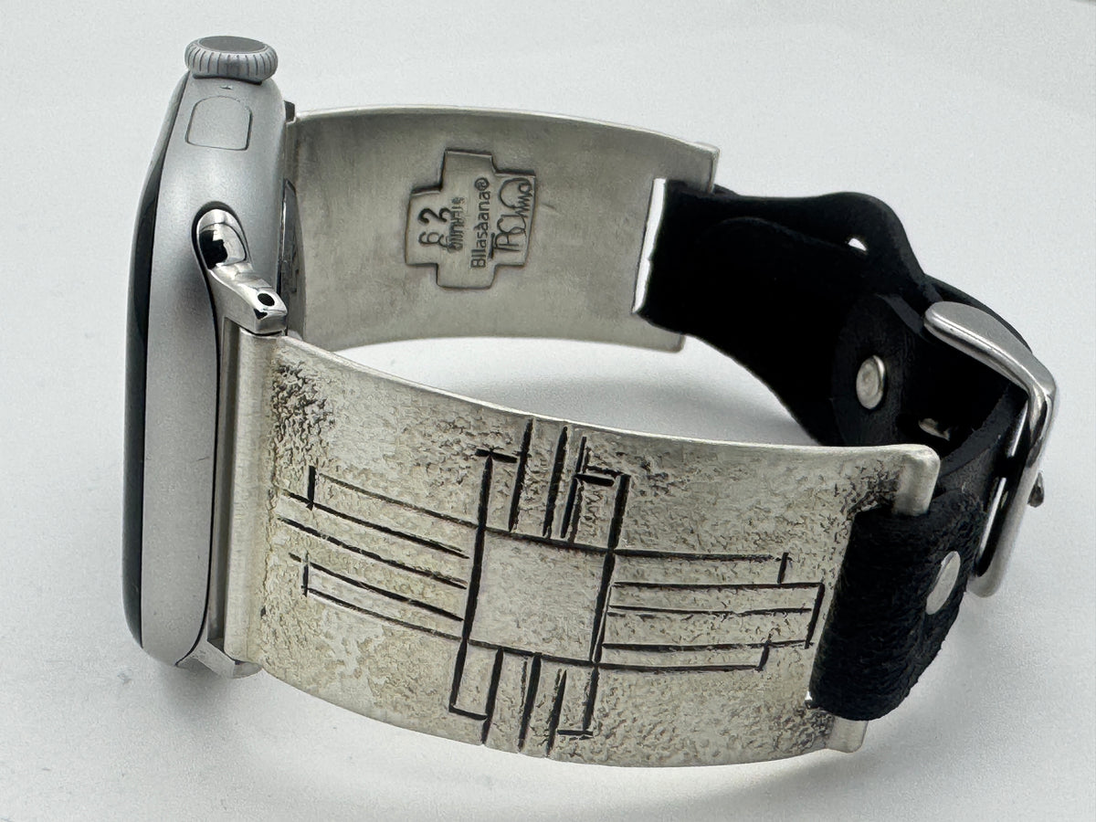 Tony Chino 42/44/45mm Unisex Sterling Silver Zia #62