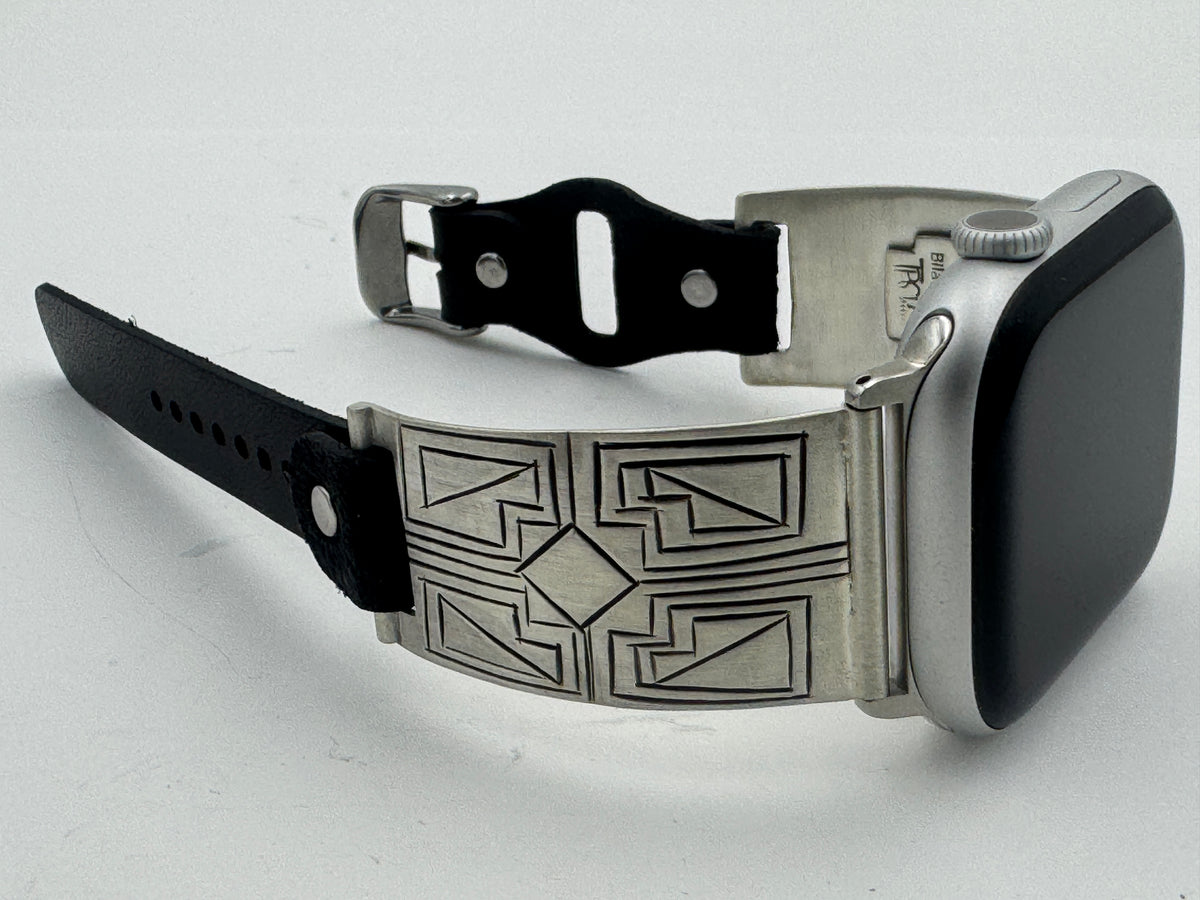 Tony Chino 42/44/45mm Unisex Sterling Silver Zia #63