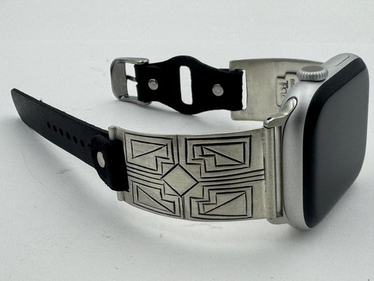Tony Chino 42/44/45mm Unisex Sterling Silver Zia #63