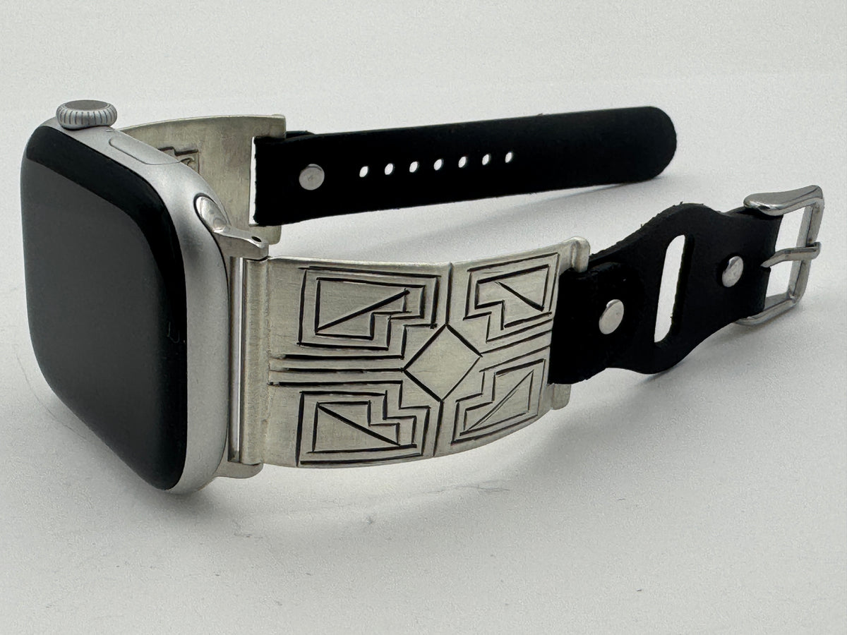 Tony Chino 42/44/45mm Unisex Sterling Silver Zia #63