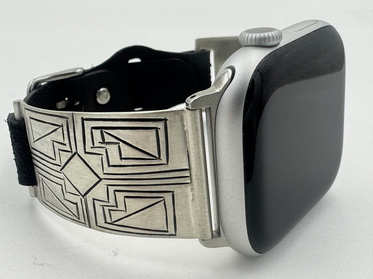 Tony Chino 42/44/45mm Unisex Sterling Silver Zia #63