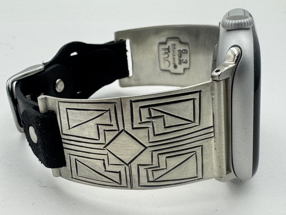 Tony Chino 42/44/45mm Unisex Sterling Silver Zia #63