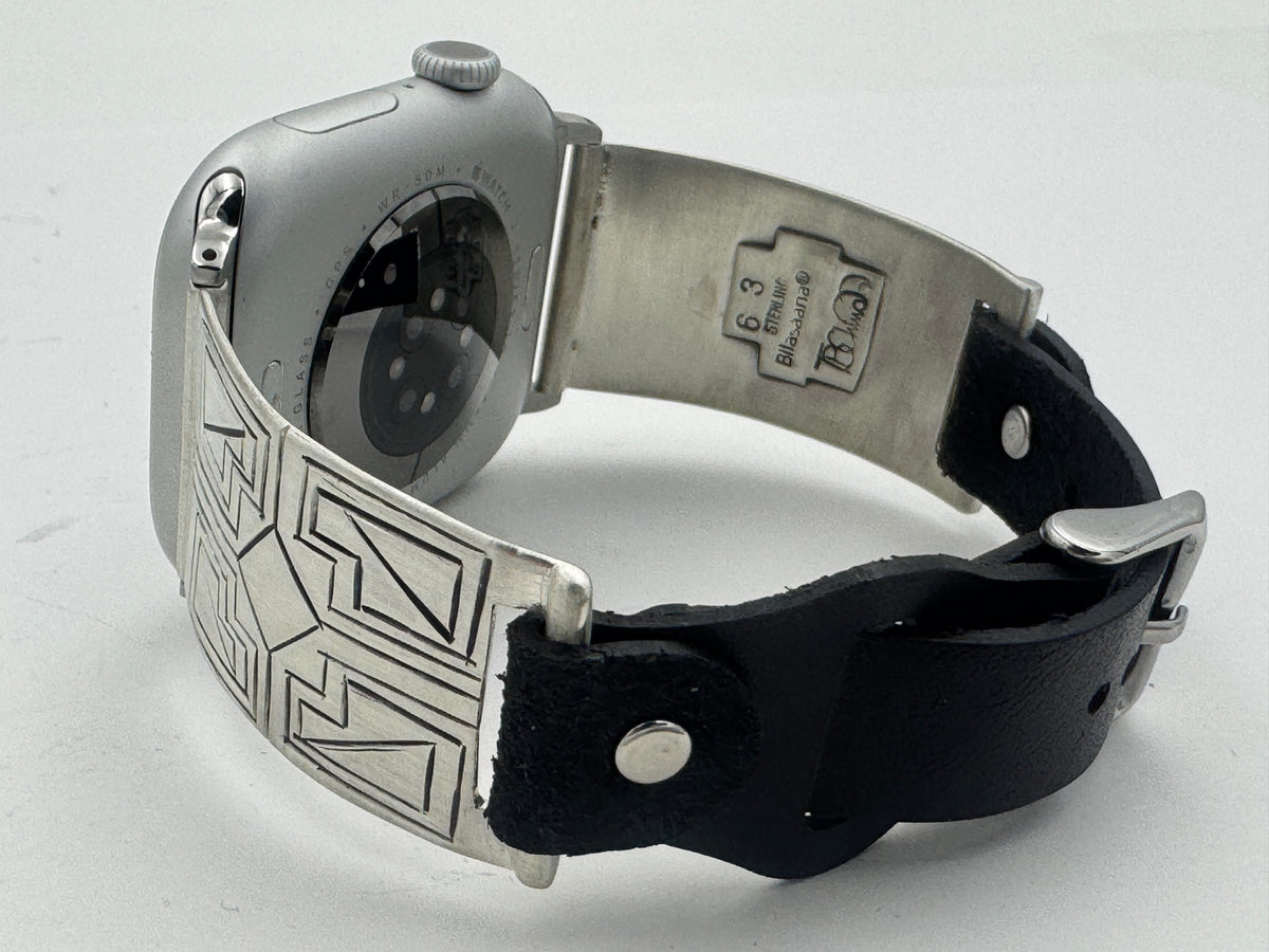 Tony Chino 42/44/45mm Unisex Sterling Silver Zia #63
