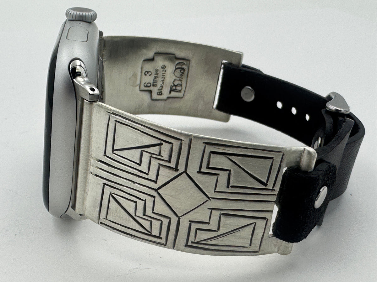 Tony Chino 42/44/45mm Unisex Sterling Silver Zia #63