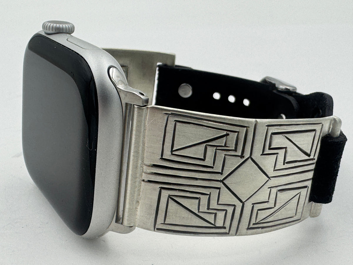 Tony Chino 42/44/45mm Unisex Sterling Silver Zia #63