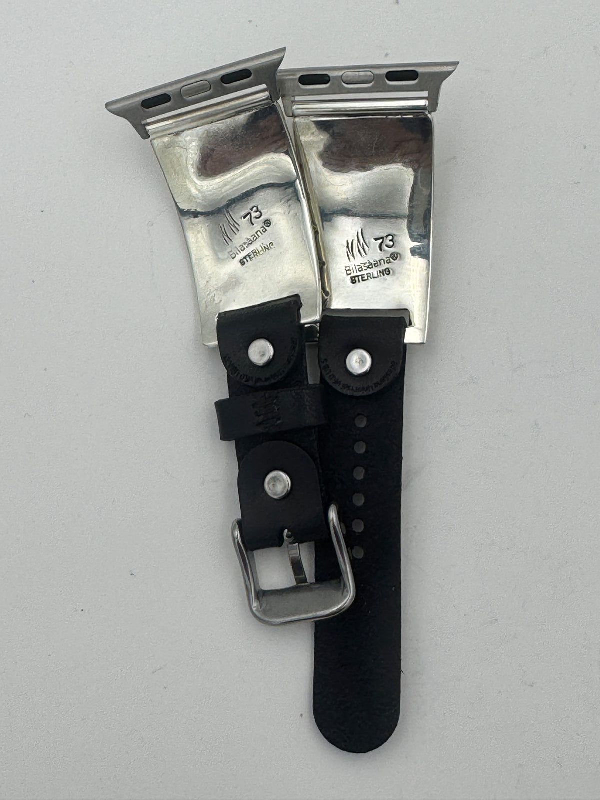 Nelson Morgan 38/40/41mm Unisex Sterling Silver Black Onyx #73