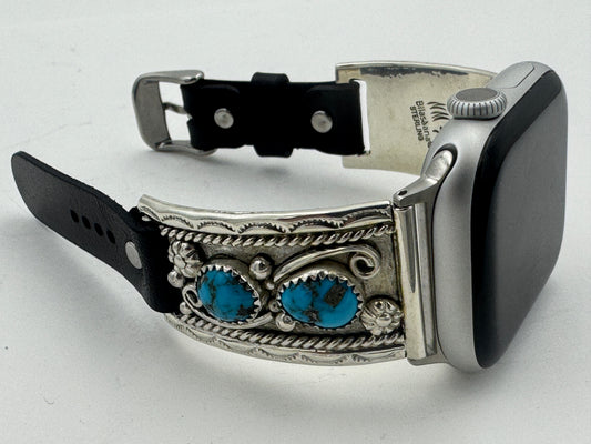 Nelson Morgan 38/40/41mm Unisex Sterling Silver Sleeping Beauty #75