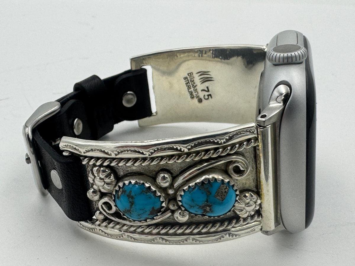 Nelson Morgan 38/40/41mm Unisex Sterling Silver Sleeping Beauty #75
