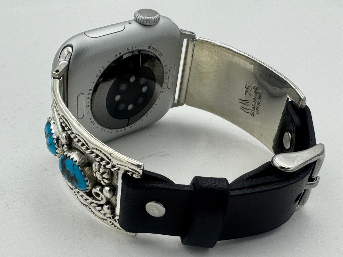 Nelson Morgan 38/40/41mm Unisex Sterling Silver Sleeping Beauty #75