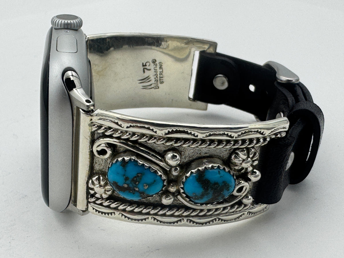 Nelson Morgan 38/40/41mm Unisex Sterling Silver Sleeping Beauty #75