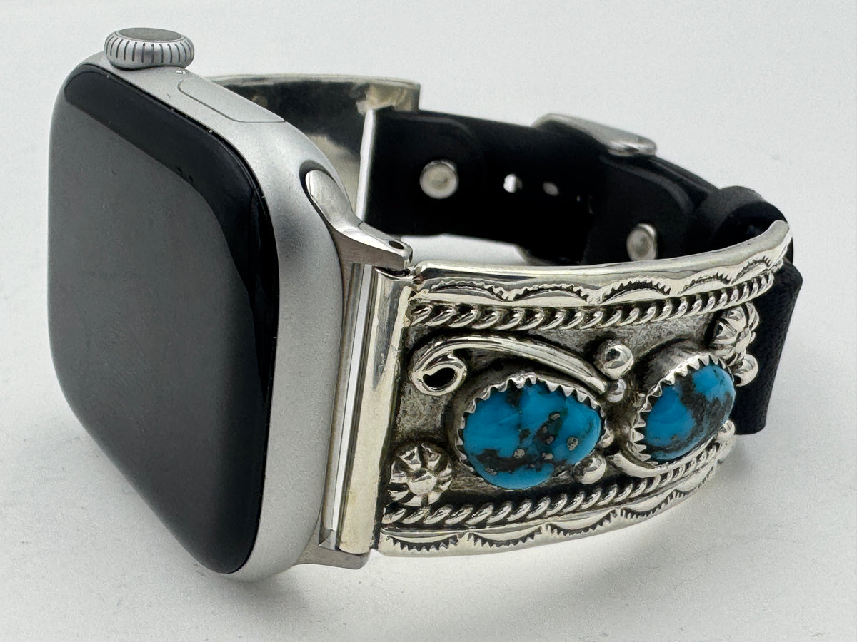 Nelson Morgan 38/40/41mm Unisex Sterling Silver Sleeping Beauty #75