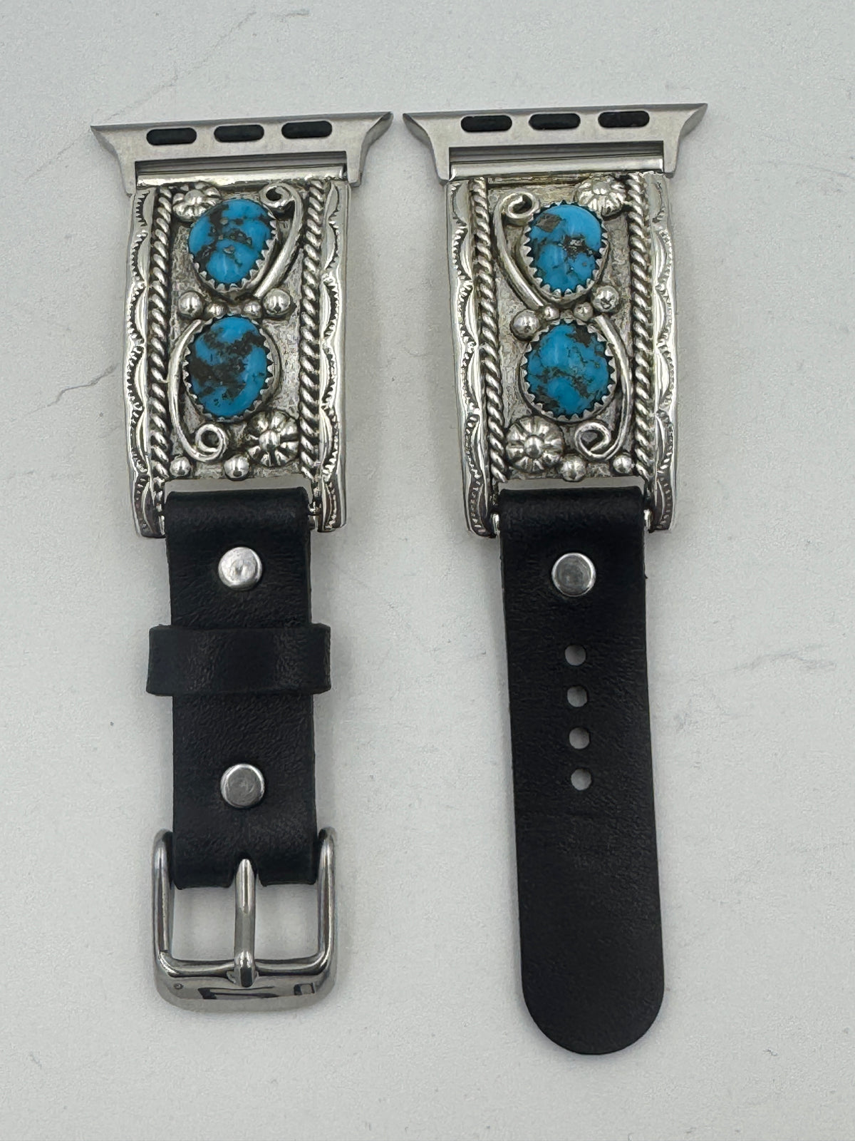 Nelson Morgan 38/40/41mm Unisex Sterling Silver Sleeping Beauty #75