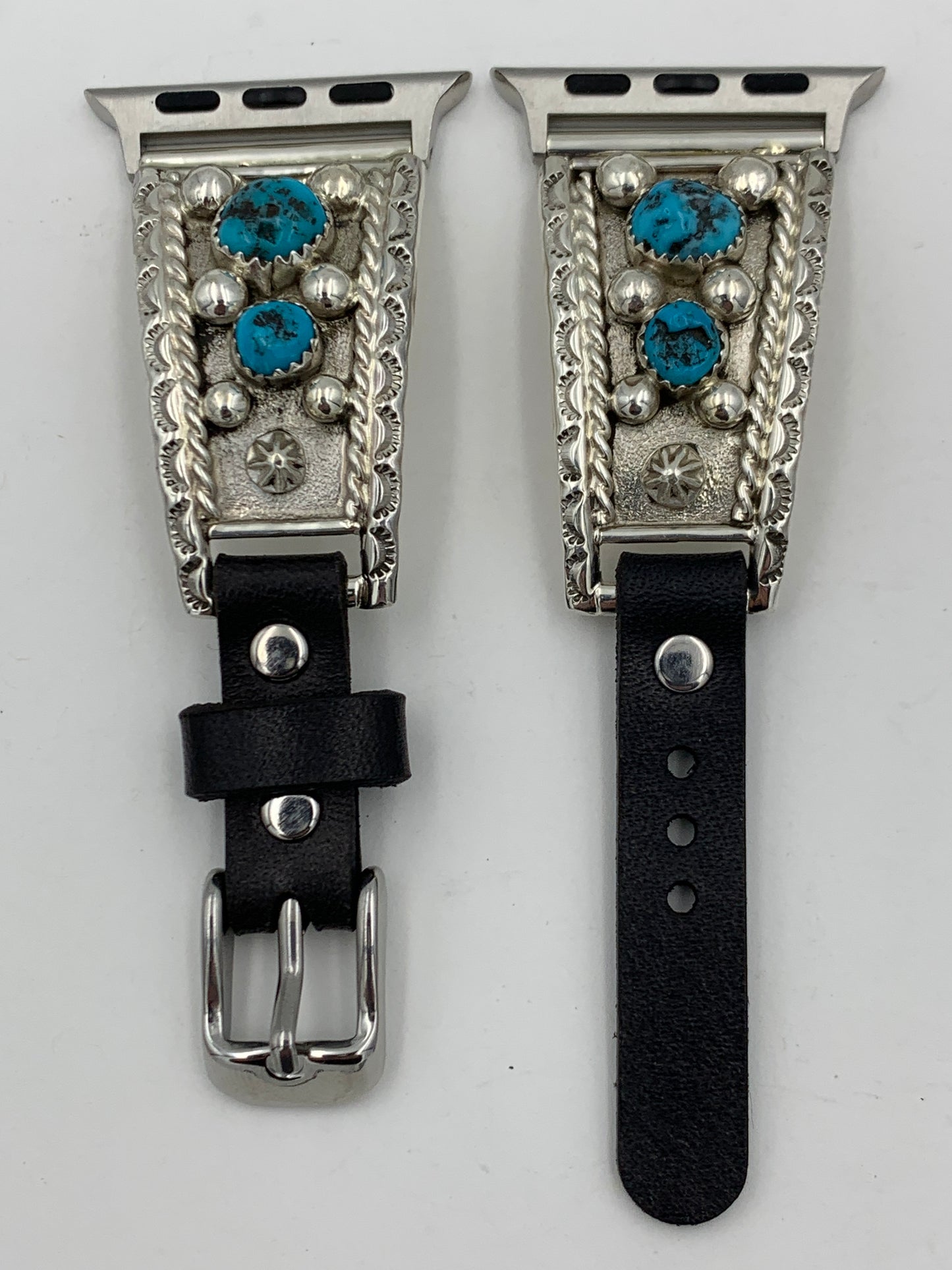 Ronnie Spencer 38/40/41mm Ladies Turquoise and Sterling Silver #111