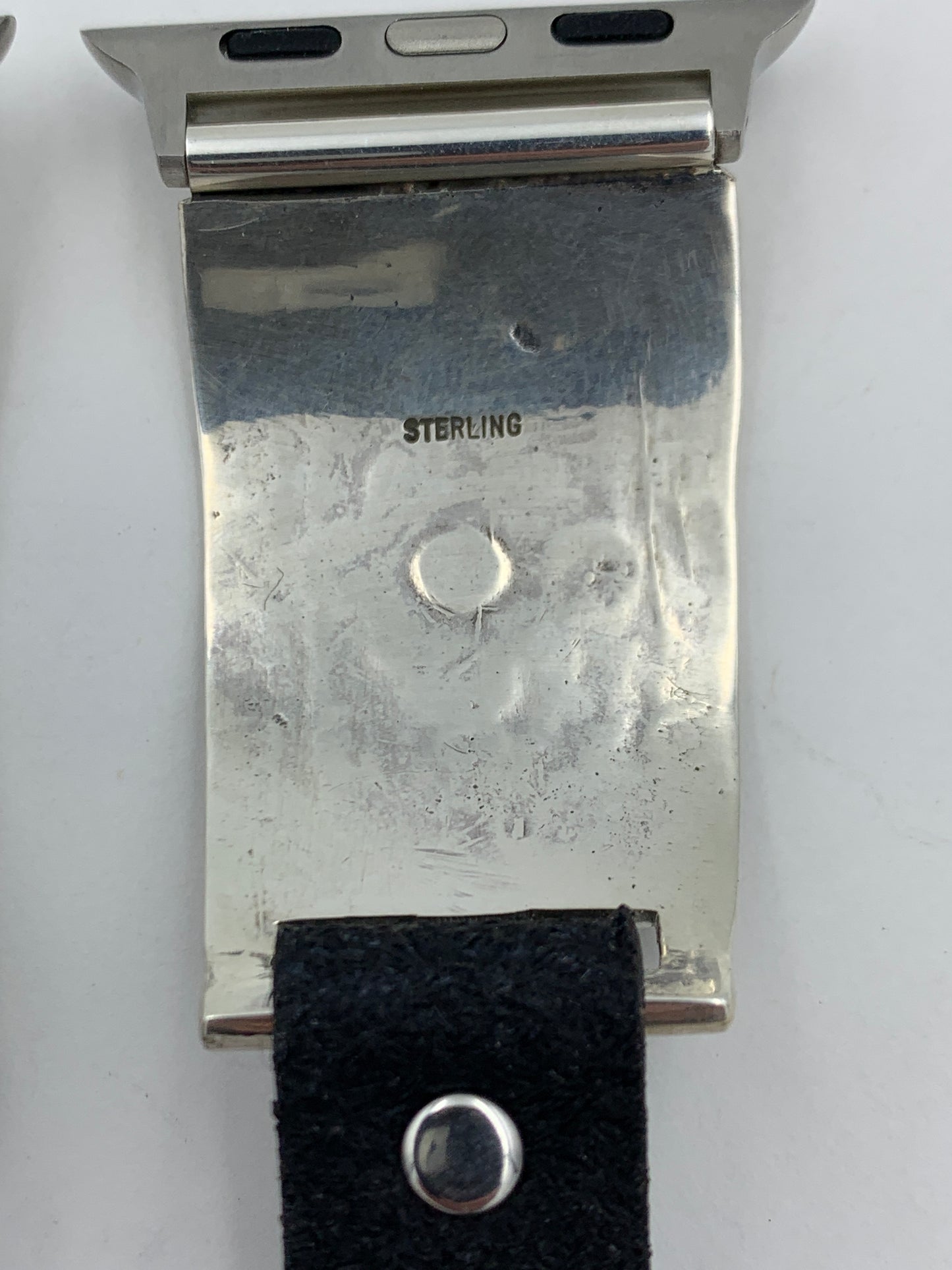 Jeanette Dale 38/40/41mm Unisex Silver Stamped Jil #115