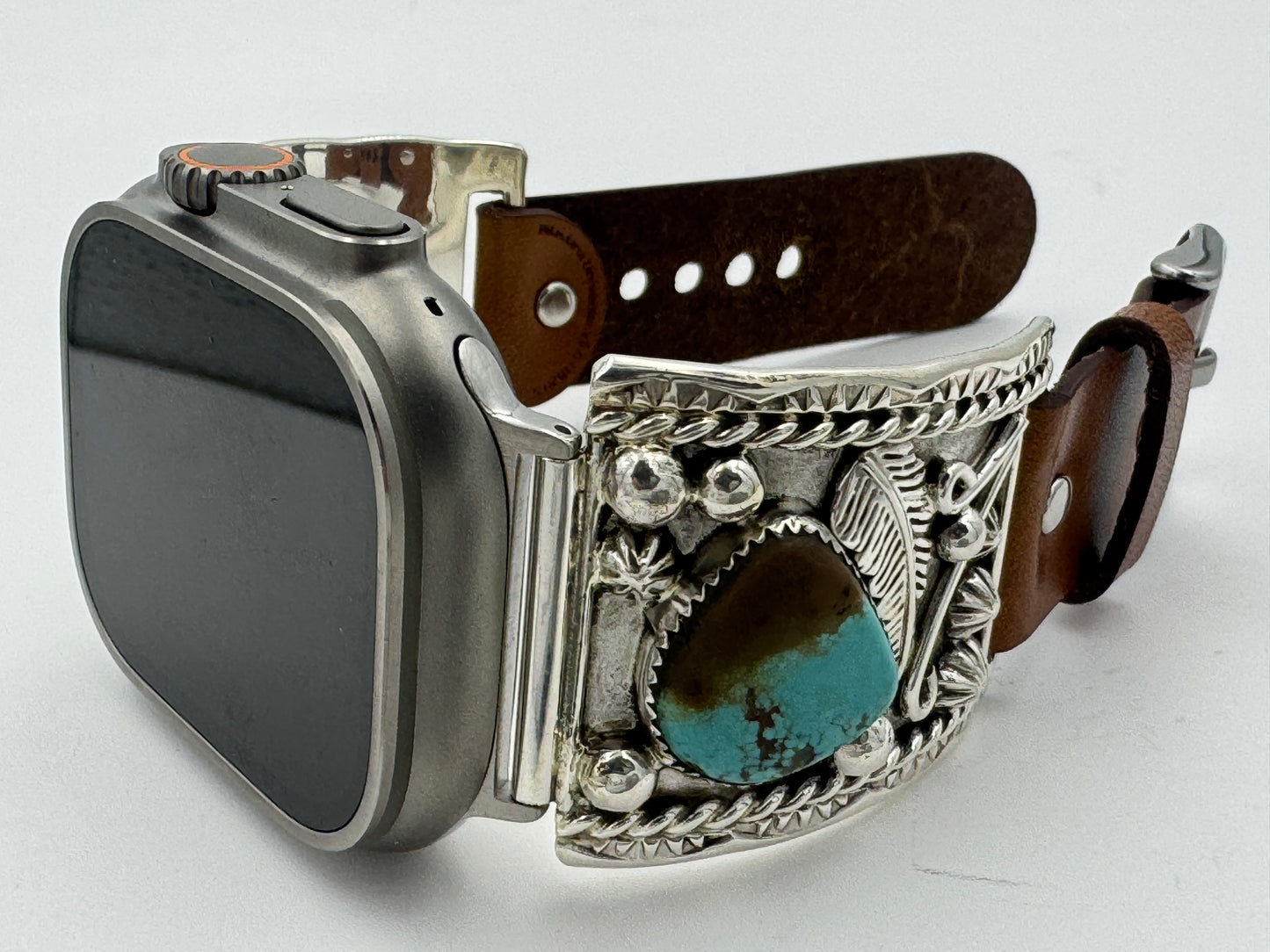 Ronnie Spencer 42/44/45/46/49mm Sterling Silver Kingman Twisted Wire Ultra #179