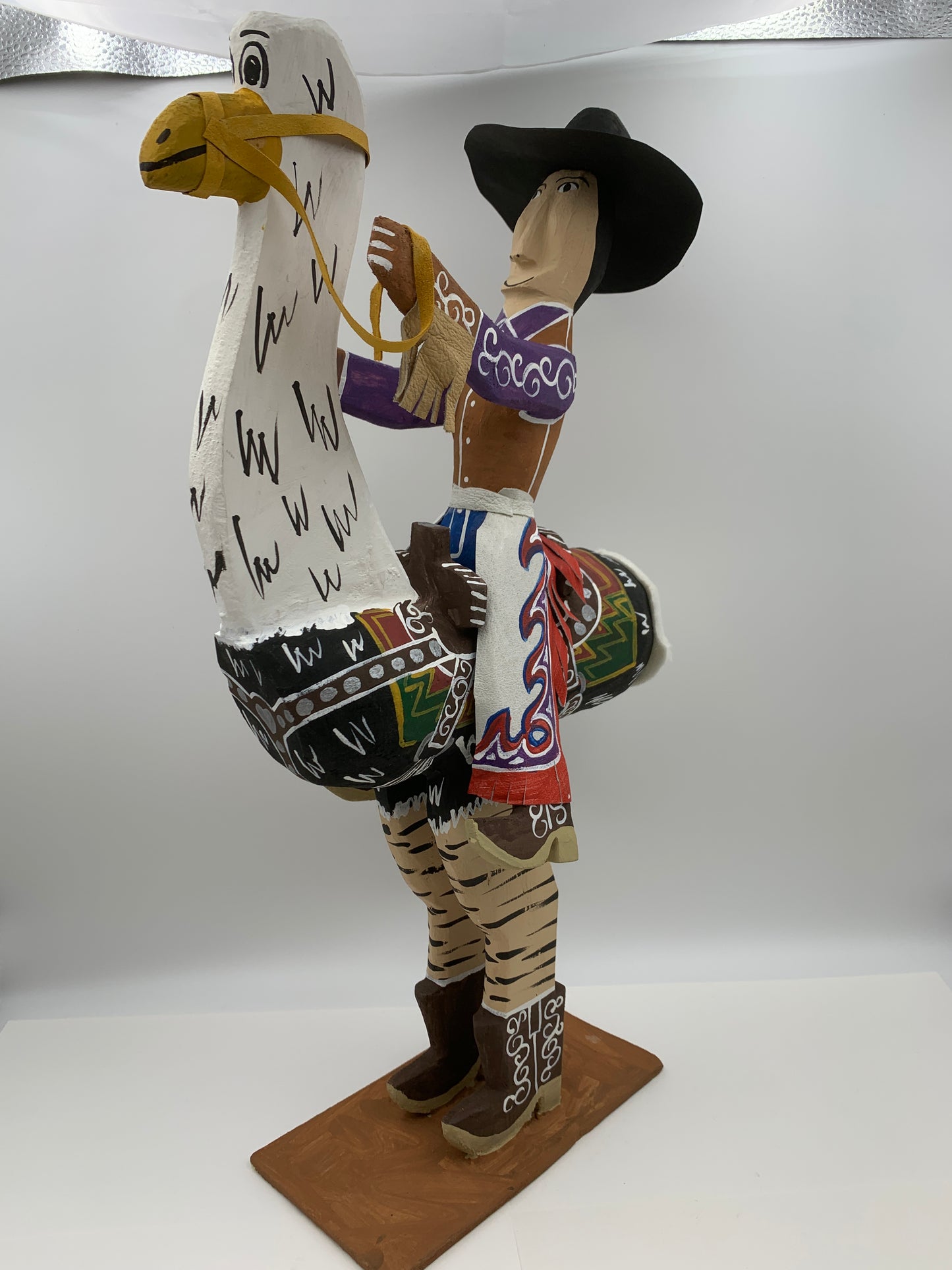 Delbert Buck Ostrich Rider #0019