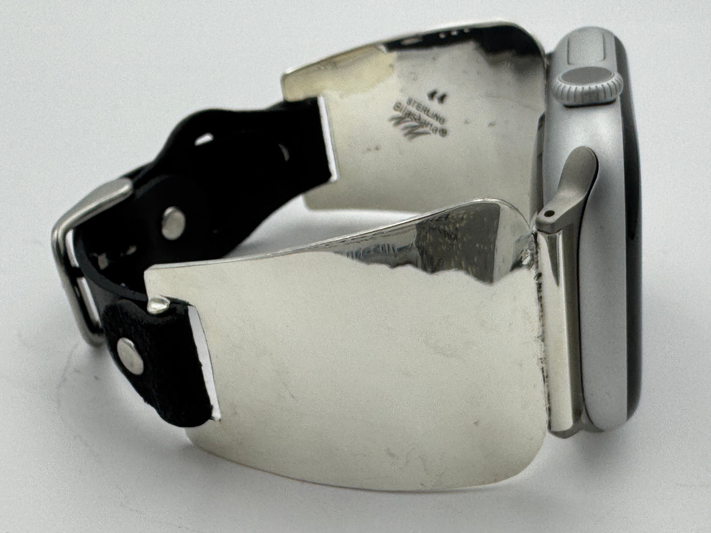 Nelson Morgan 42/44/45mm Rounded Trapezoid Sterling Silver #44