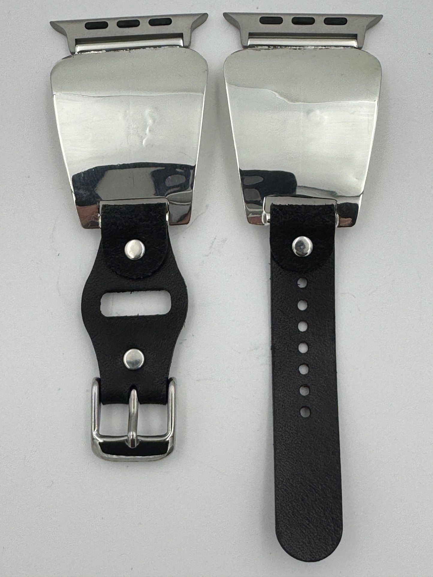 Nelson Morgan 42/44/45mm Rounded Trapezoid Sterling Silver #44