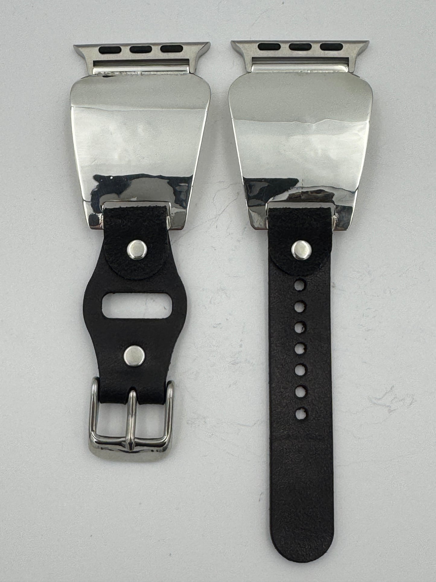 Nelson Morgan 38/40/41mm Rounded Trapezoid Sterling Silver #42