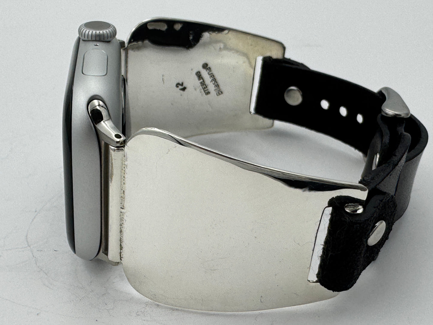 Nelson Morgan 38/40/41mm Rounded Trapezoid Sterling Silver #42