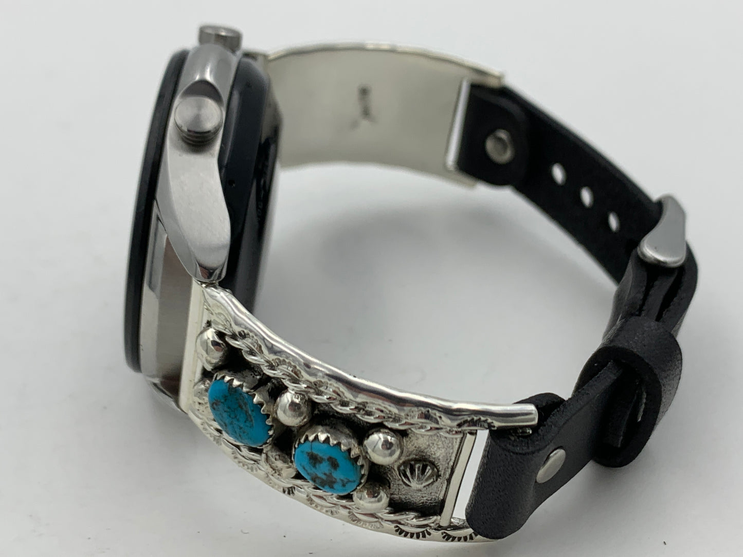 Ronnie Spencer Samsung Galaxy 41mm Turquoise and Sterling Silver #108