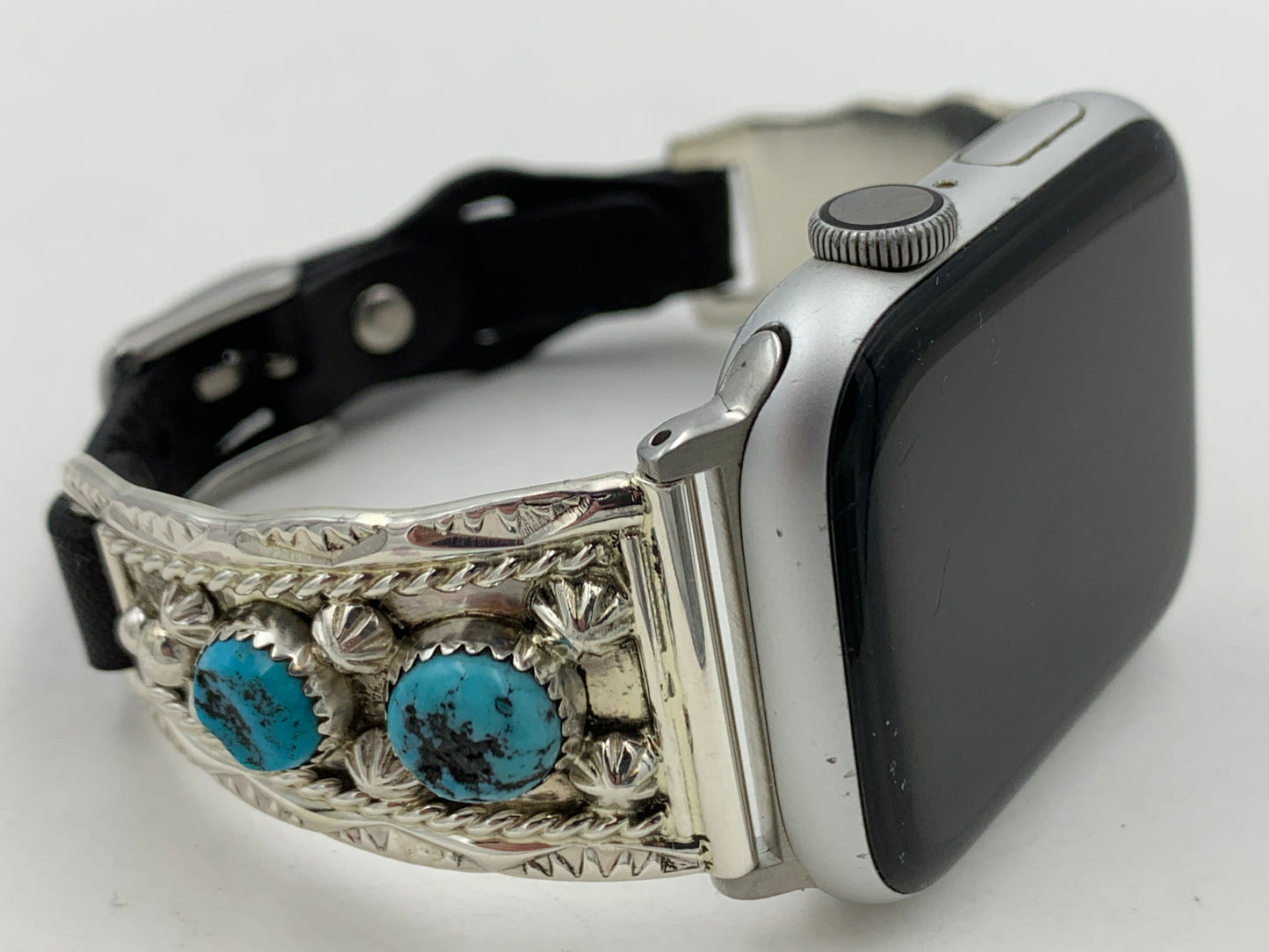Ronnie Spencer 42/44/45mm Ladies Turquoise and Sterling Silver #138