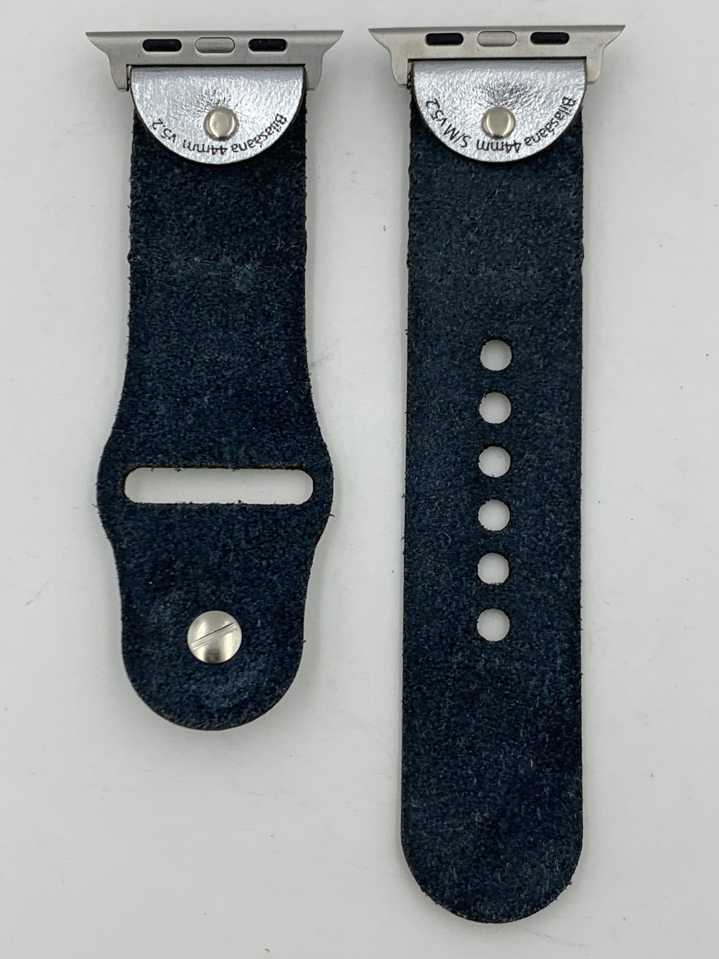 Dwight Nathaniel Beaded Laser cut Leather Apple Watch Band 42/44/45mm #18