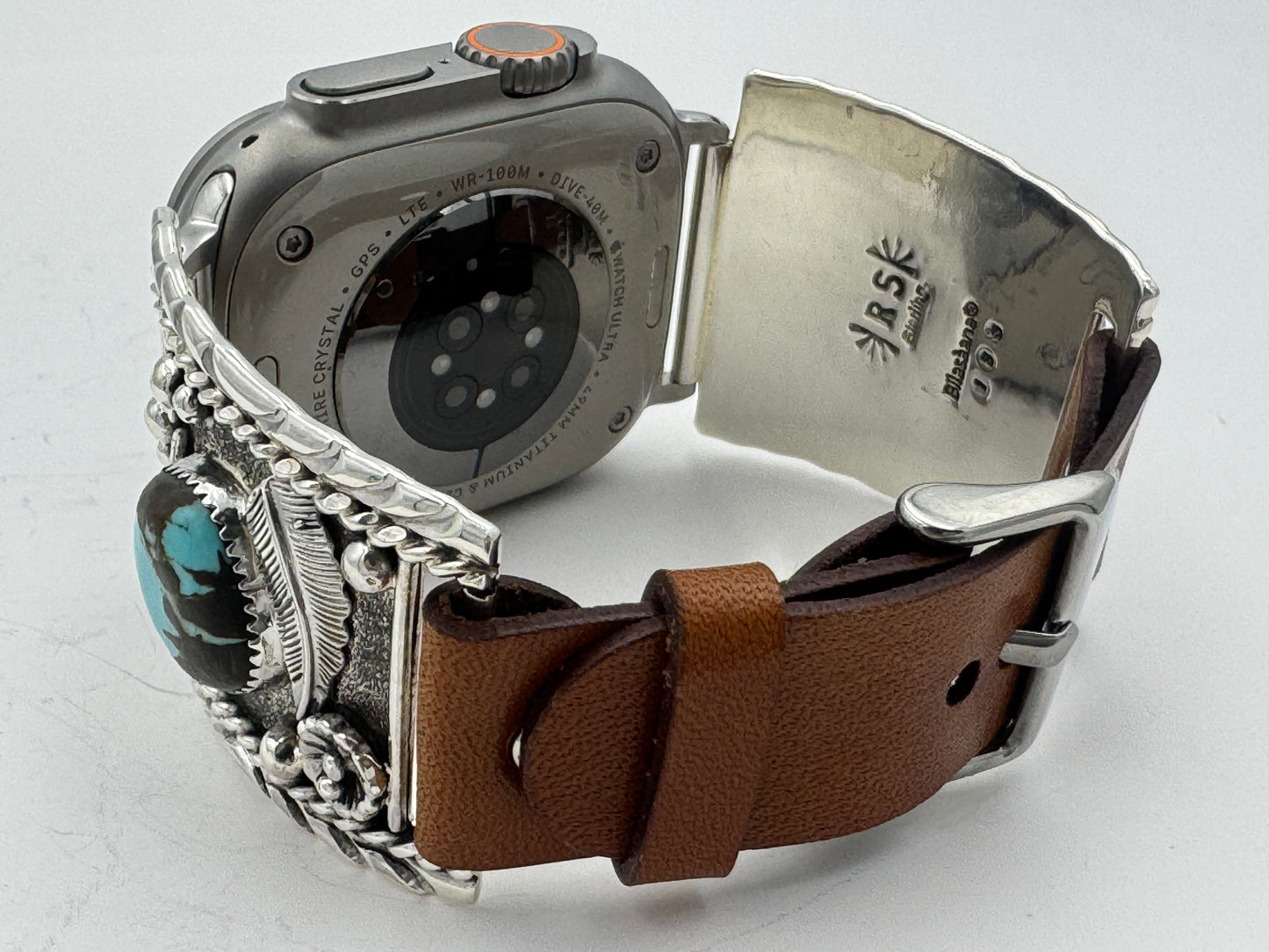 Ronnie Spencer 42/44/45/46/49mm Sterling Silver #8 Twisted Wire Ultra #183