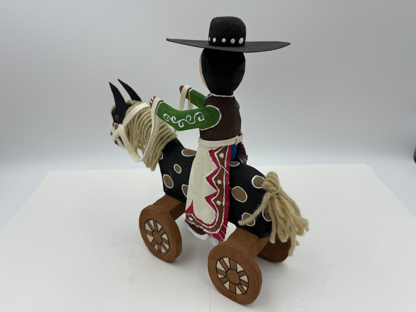 Delbert Buck Wheel Horse Rider #0020