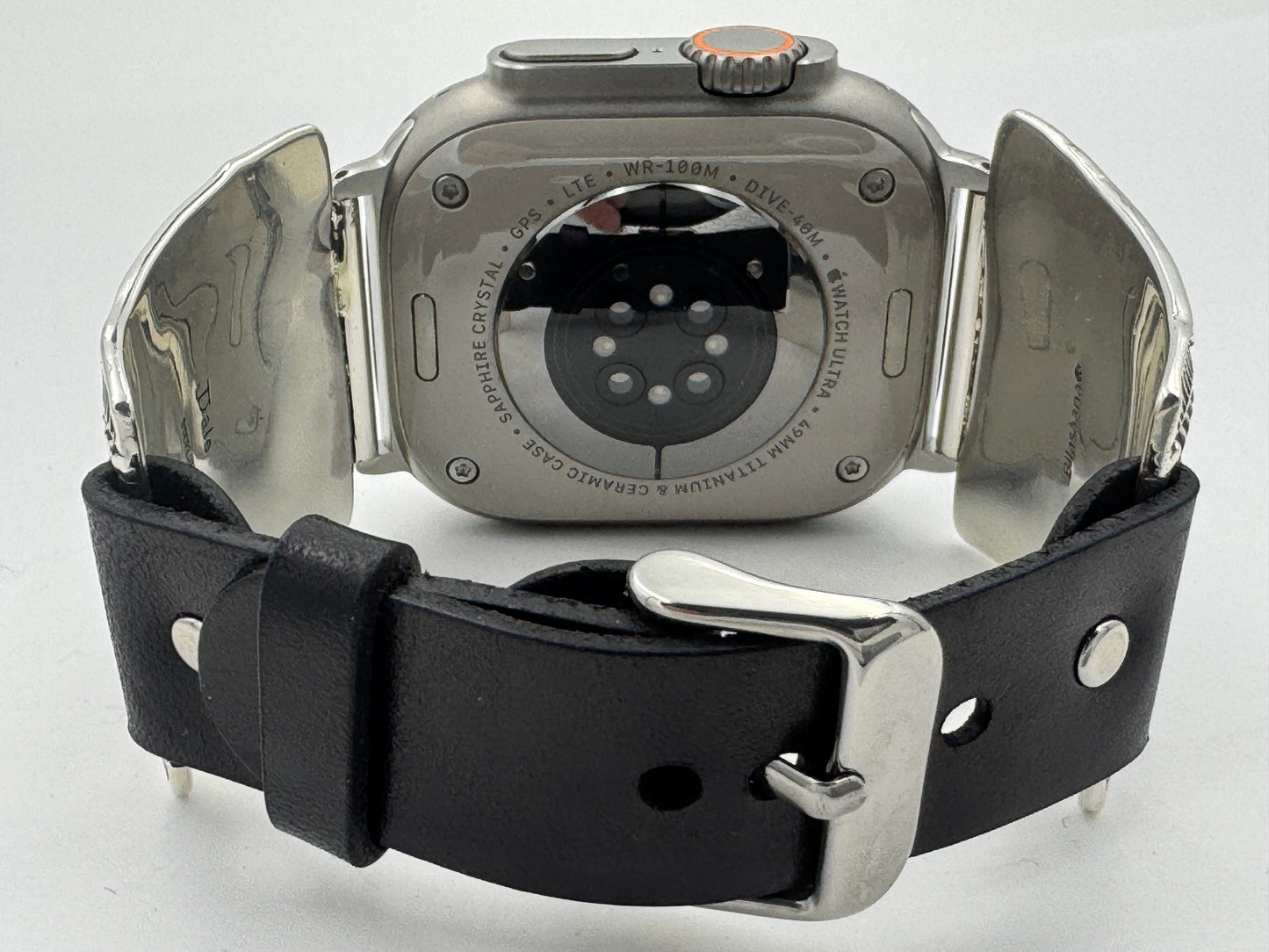 Jeanette Dale 42/44/45/46/49mm Sterling Silver Twisted Wire Turquoise and Coral Ultra #136