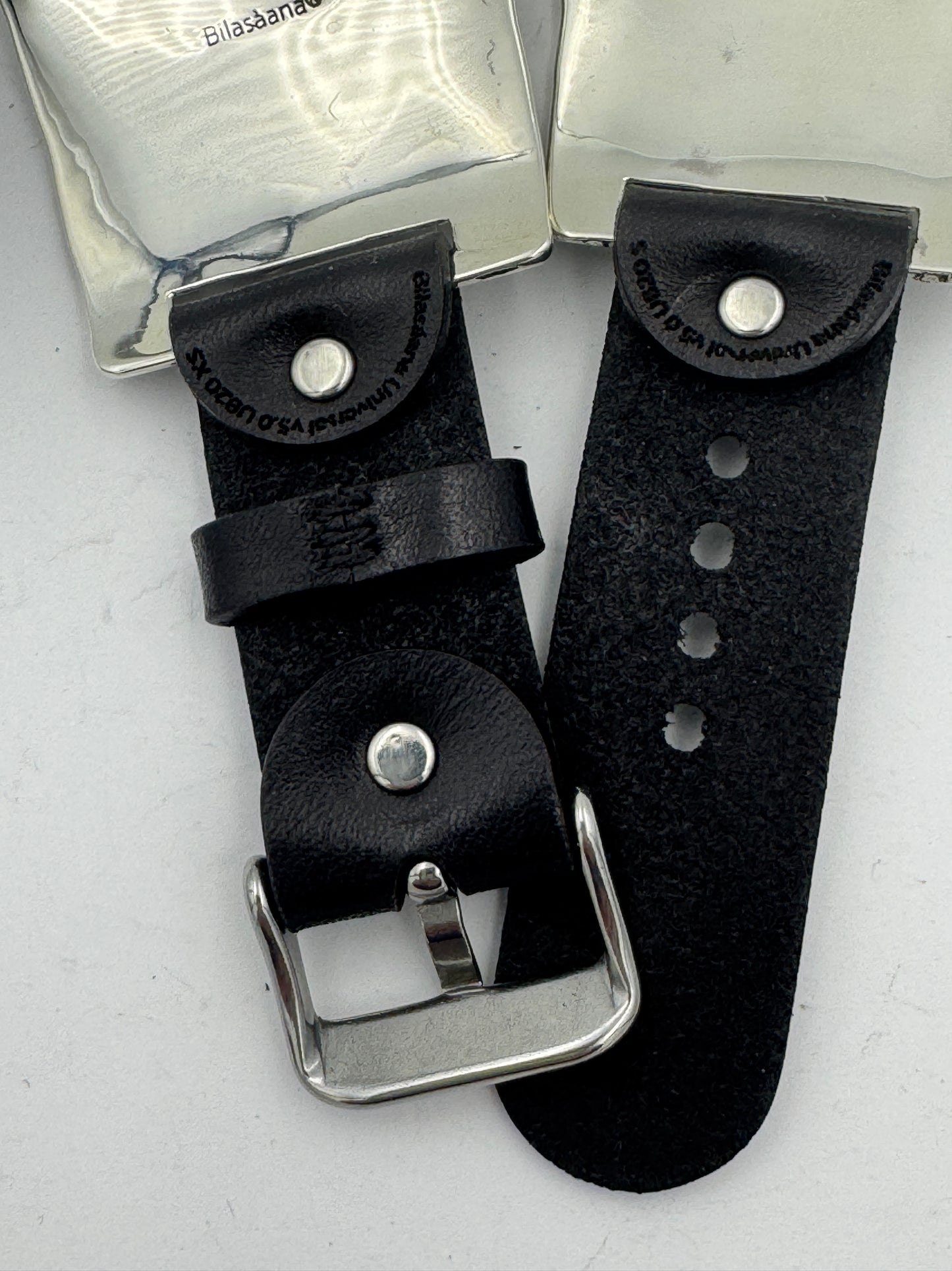 Jeanette Dale 42/44/45/49mm Trapezoid Sterling Silver Turquoise Twisted Wire Ultra #134