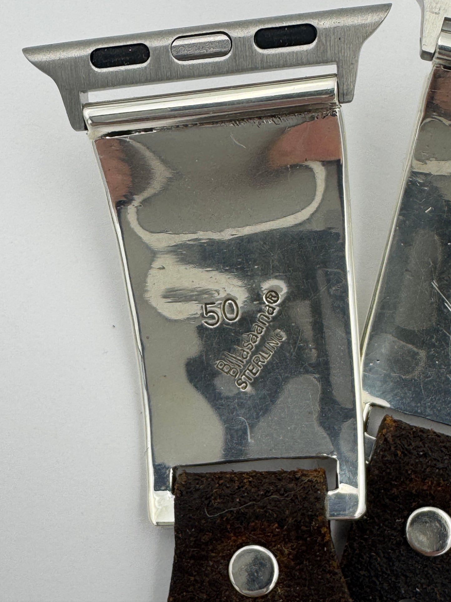 Nelson Morgan 38/40/41mm Unisex Sterling Silver Turquoise #50