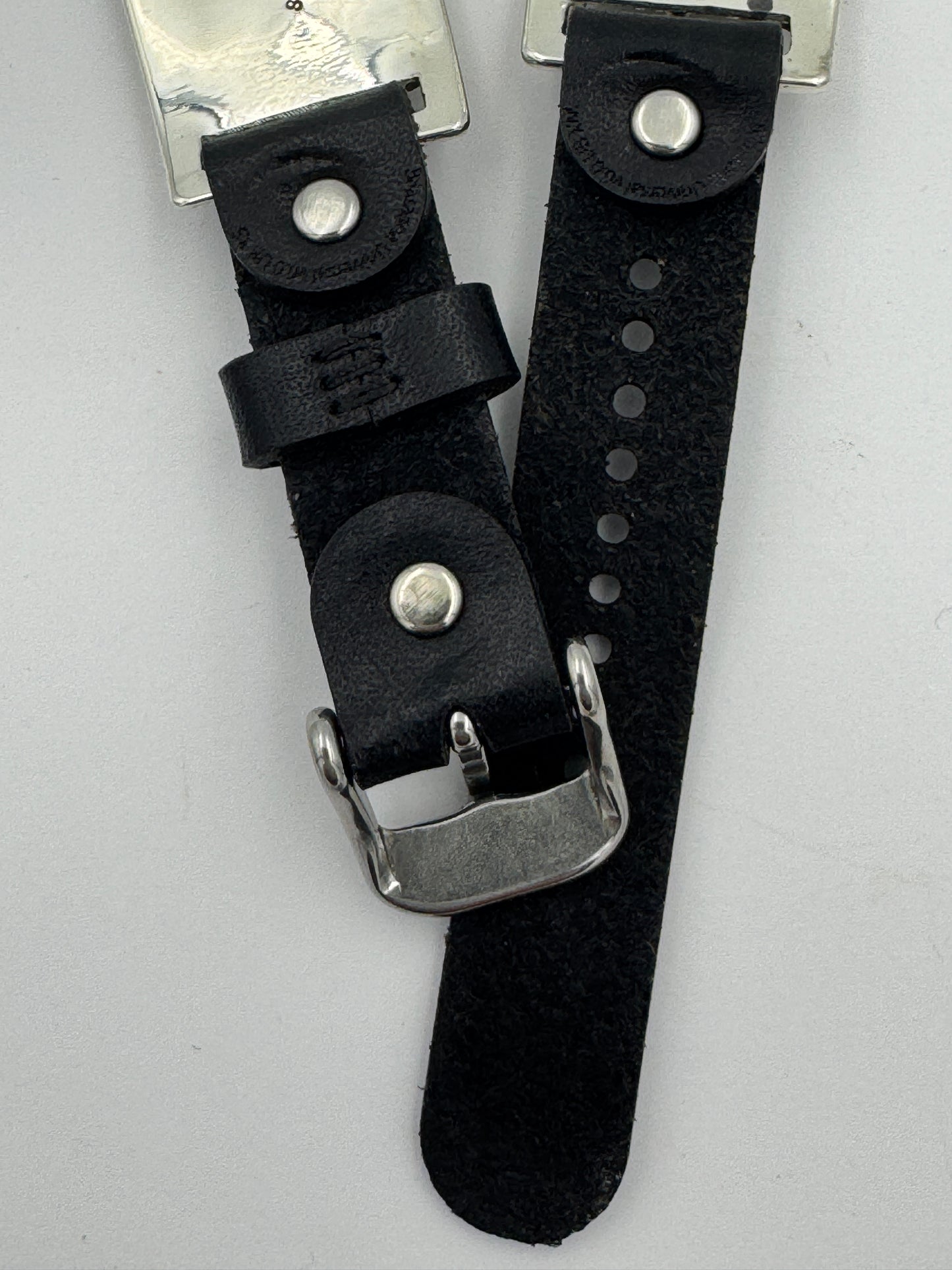 Nelson Morgan 38/40/41mm Unisex Sterling Silver Hematite #52