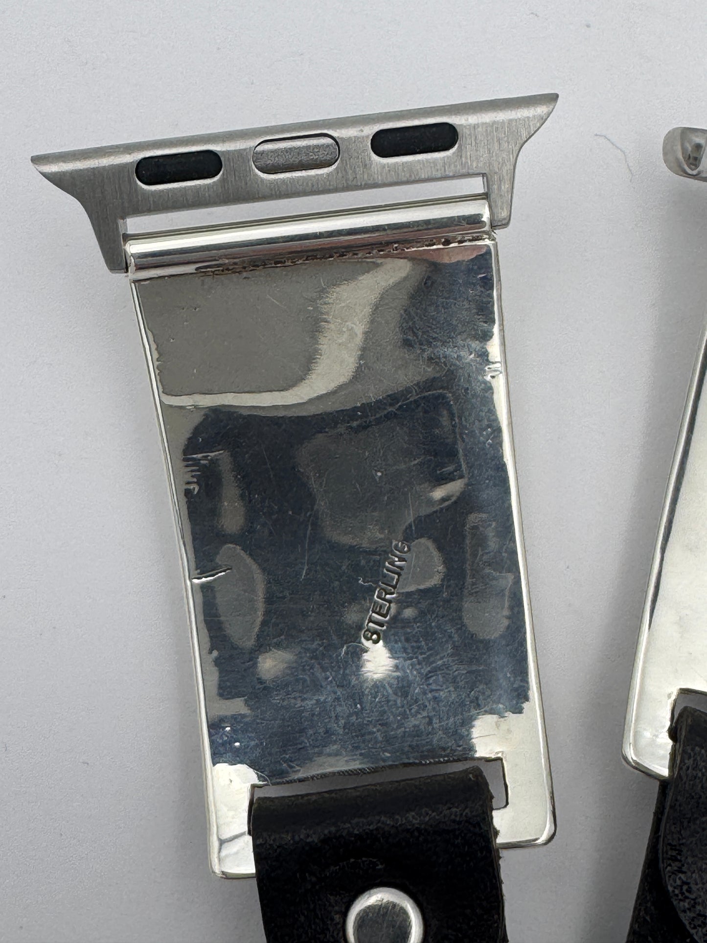 Nelson Morgan 38/40/41mm Unisex Sterling Silver Hematite #52