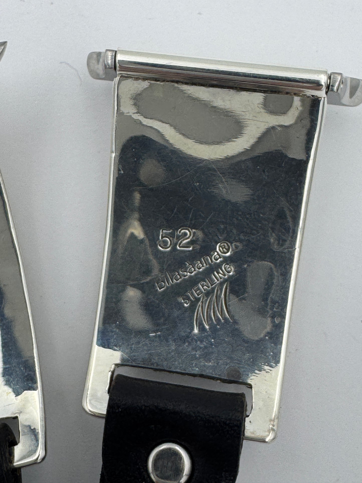 Nelson Morgan 38/40/41mm Unisex Sterling Silver Hematite #52