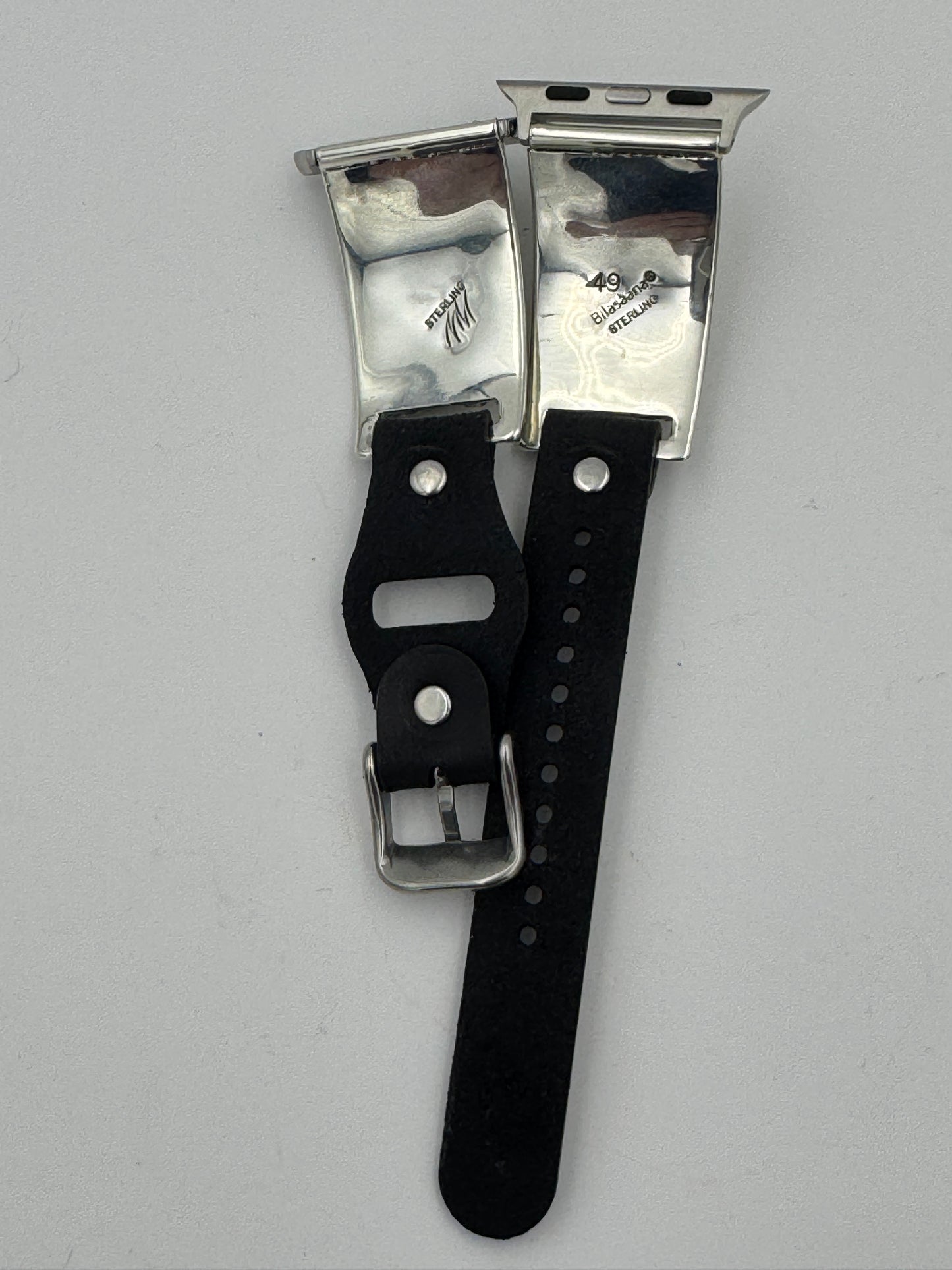 Nelson Morgan 38/40/41mm Unisex Sterling Silver Turquoise Coral MOP #49