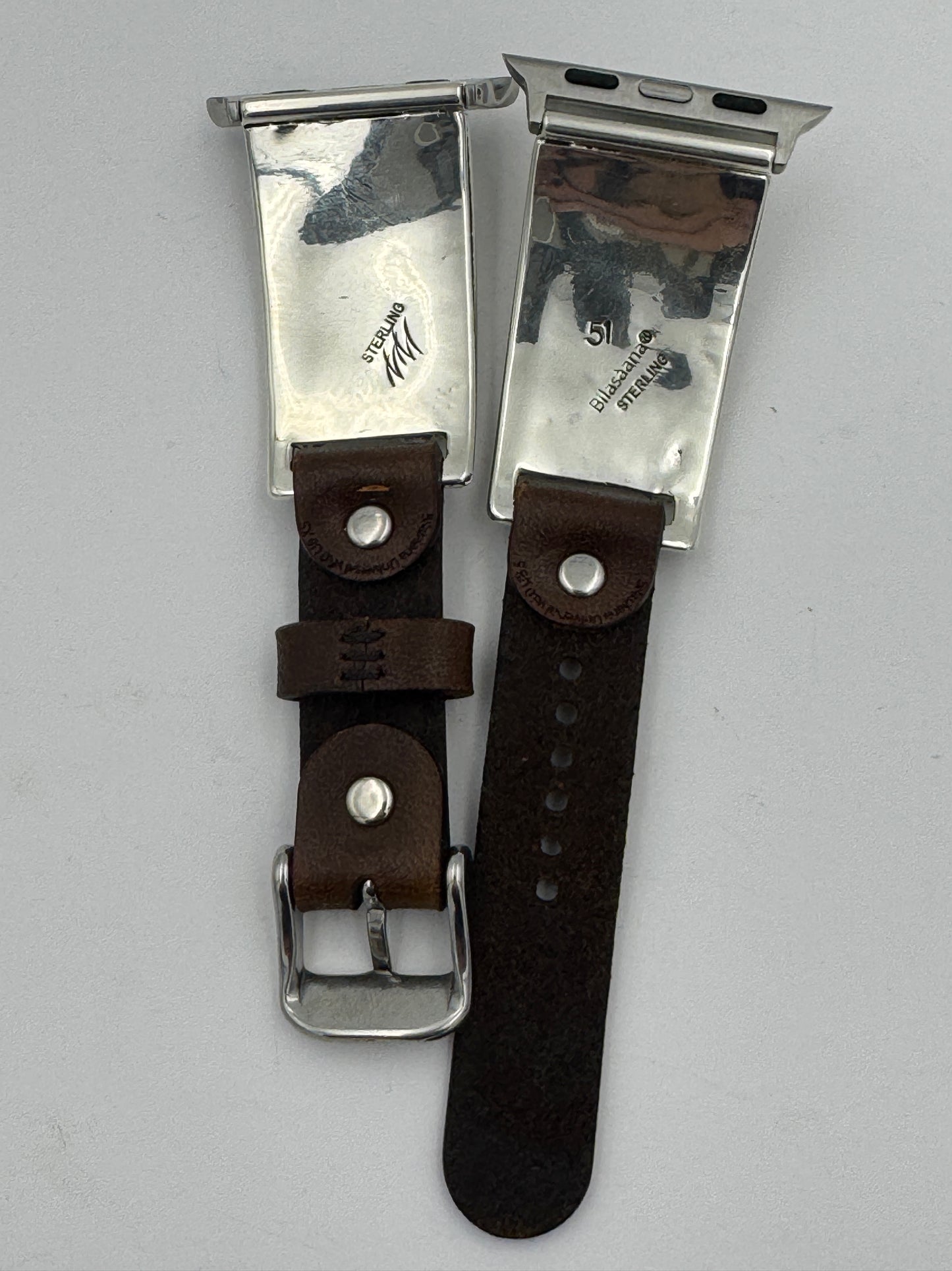 Nelson Morgan 38/40/41mm Unisex Sterling Silver Turquoise #51