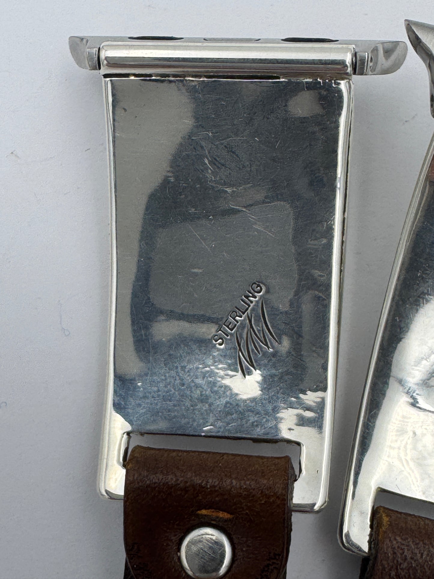 Nelson Morgan 38/40/41mm Unisex Sterling Silver Turquoise #51