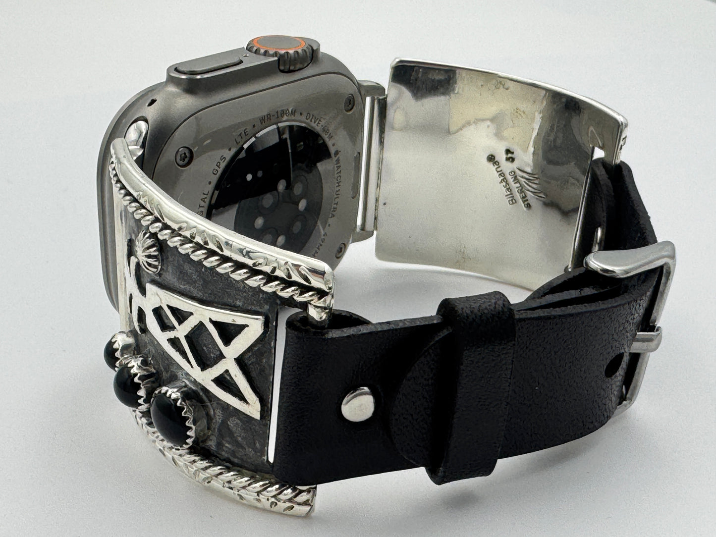 Nelson Morgan 42/44/45/46/49mm Black Onyx Sterling Silver Ultra #57